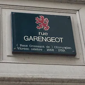 Appartement Le Garengeot 2 -wifi-centre, Vitré